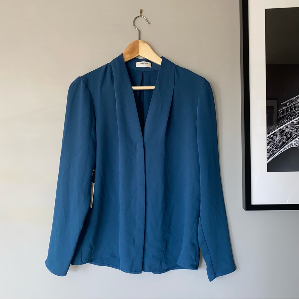 Aritzia Babaton Akira Blouse (M)